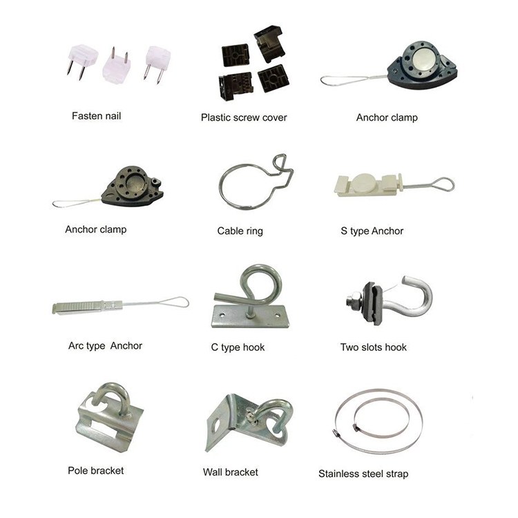 C Type Drop Cable Clamp Draw7