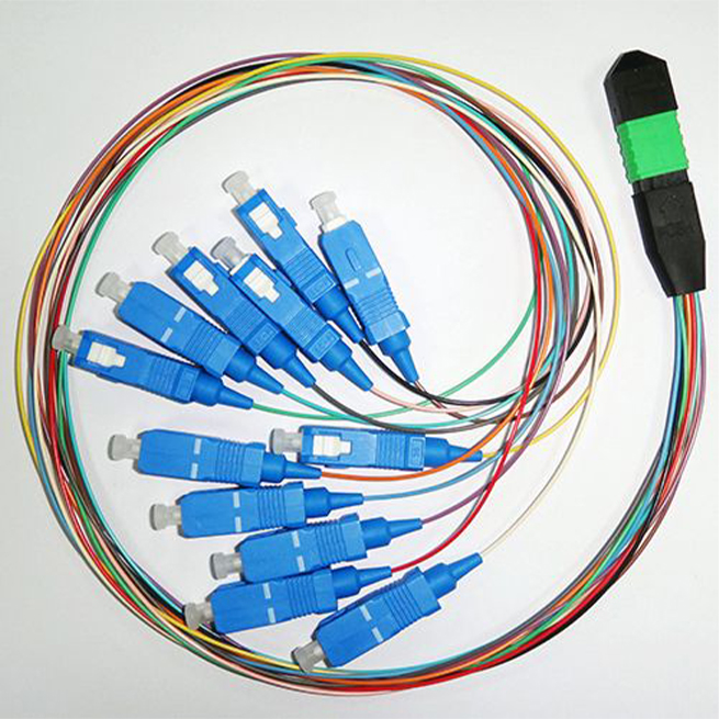 Parche de fibra óptica MTP MPO Co3